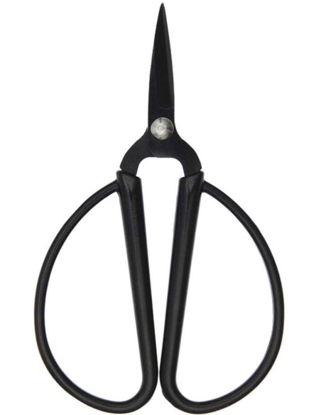 Stickschere große schwarze Ringe Rico Design 9 cm