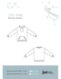 Lou Mini-Pullover-Muster - Joli Lab 2