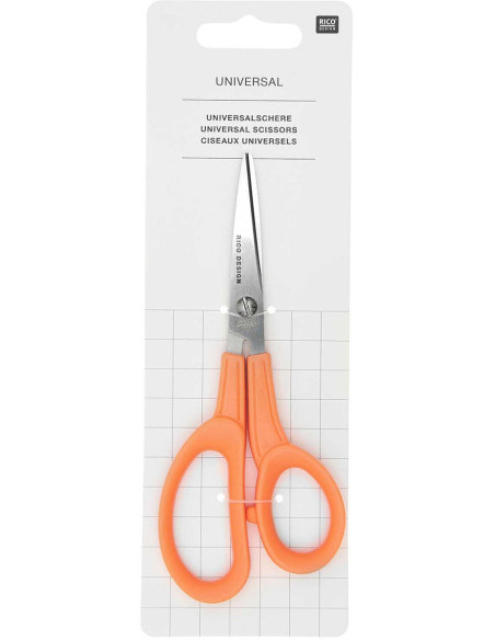 Orange Universalschere Rico Design 15 cm