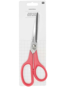 Universalschere neonrosa Rico Design 23 cm 2