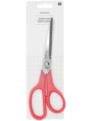 Universalschere neonrosa Rico Design 23 cm