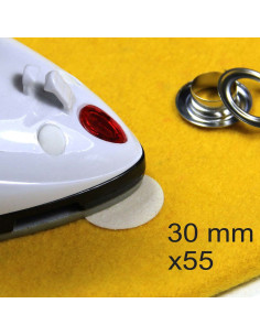 Set mit 55 aufbügelbaren Verstärkungspunkten Wonder Dots - 30 mm