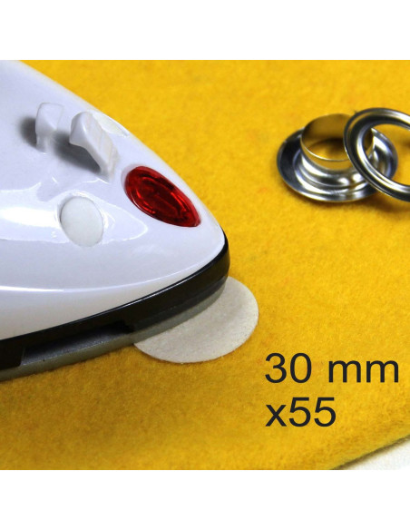 Set mit 55 aufbügelbaren Verstärkungspunkten Wonder Dots - 30 mm