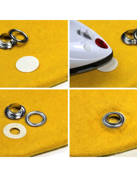 Set mit 55 aufbügelbaren Verstärkungspunkten Wonder Dots - 30 mm