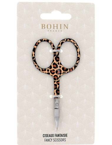 Leoparden-Stickschere Bohin 9 cm