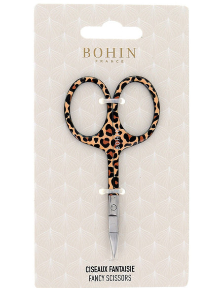Leoparden-Stickschere Bohin 9 cm