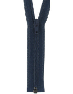 Separater, superfeiner Nylonverschluss - Marineblau