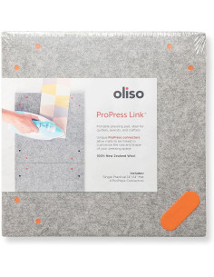 Entwickelbare Bügelmatte aus Wolle 35 cm x 35 cm Pro Press Link Oliso