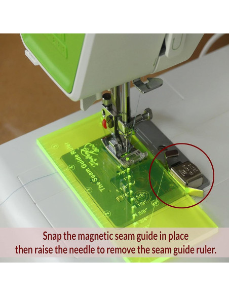 Nähleitfaden mit magnetischem Nähfuß von Madam Sew
