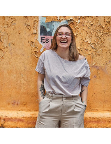 T-Shirt- oder Kleid-Schnittmuster Marinière Quiberon - Ikatee