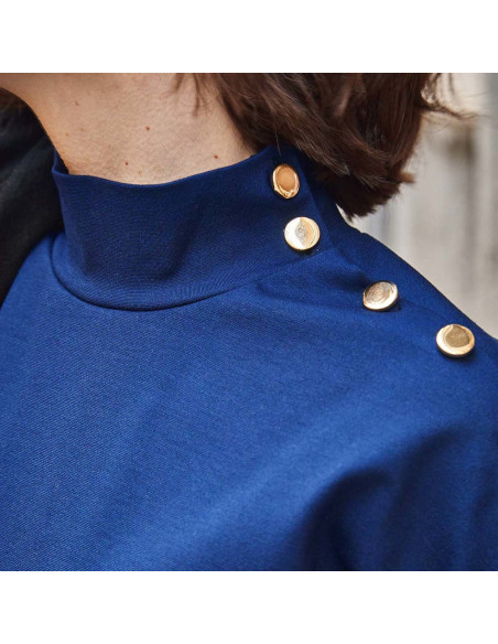 T-Shirt- oder Kleid-Schnittmuster Marinière Quiberon - Ikatee