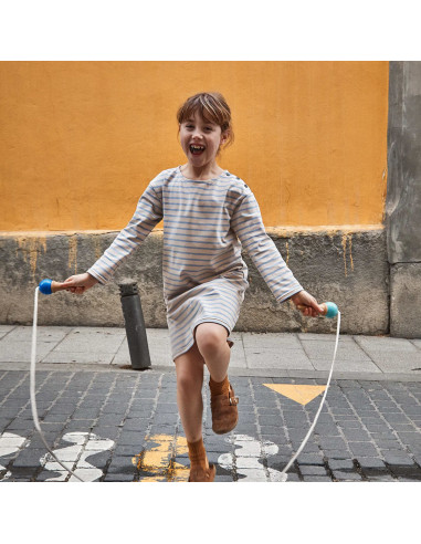 T-Shirt- oder Matrosenkleid-Schnittmuster Quiberon Kids - Ikatee