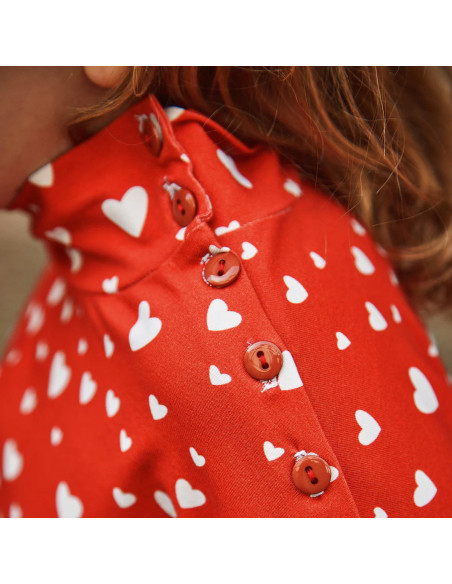 T-Shirt- oder Matrosenkleid-Schnittmuster Quiberon Kids - Ikatee