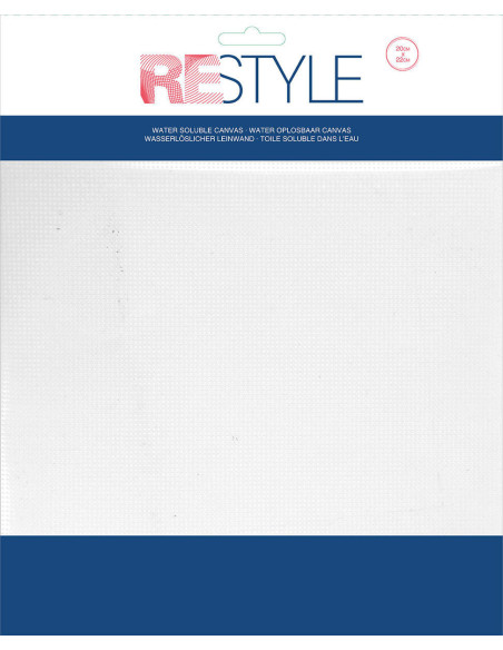 Lösliche Leinwand Restyle
