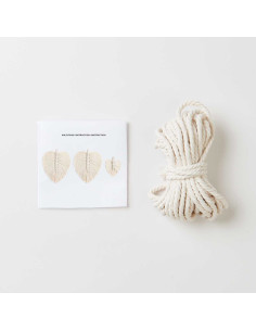 Makramee-Set - Blätter 2