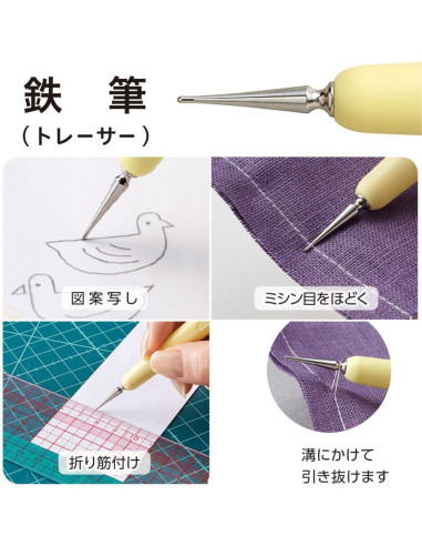 Spatel und Markierstift Clover