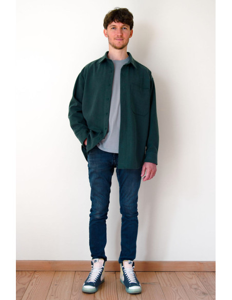 Unisex-Hemd-Schnittmuster Aimé - I am patterns