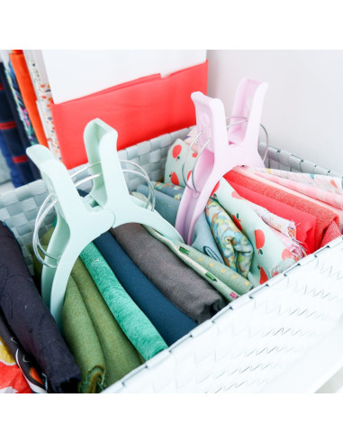 Set mit 6 extra-großen Jumbo-Quiltklammern von Madam Sew