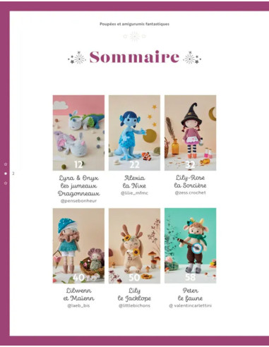 Buch über fantastische Puppen & Amigurumis zum Häkeln