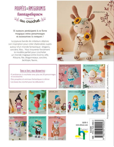 Buch über fantastische Puppen & Amigurumis zum Häkeln