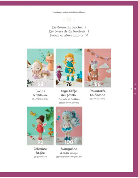 Buch über fantastische Puppen & Amigurumis zum Häkeln