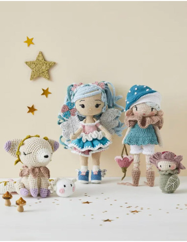 Buch über fantastische Puppen & Amigurumis zum Häkeln