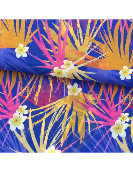 Polyester-Voile-Stoff - Sonnenuntergang