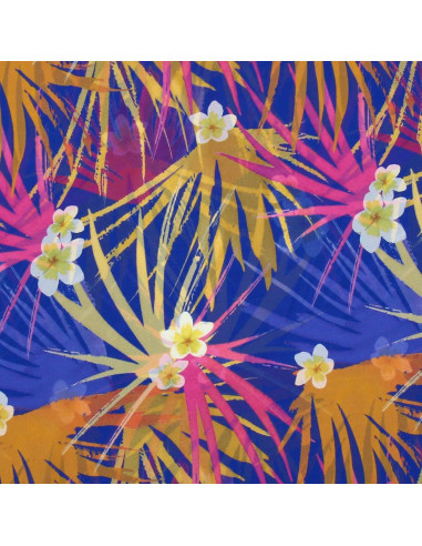 Polyester-Voile-Stoff - Sonnenuntergang