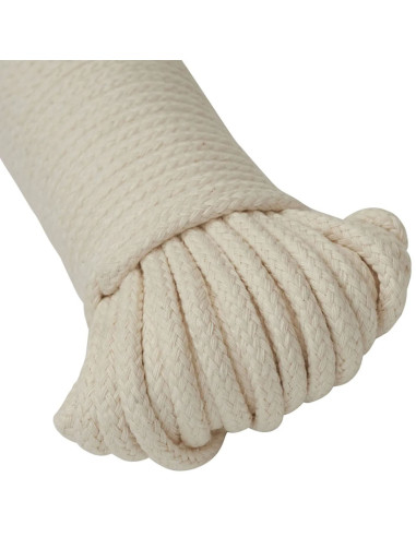 Geflochtene Baumwollschnur natur 6 mm x 30,5 Meter The Gypsy Quilter