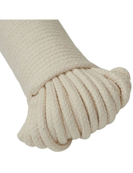 Geflochtene Baumwollschnur natur 6 mm x 30,5 Meter The Gypsy Quilter