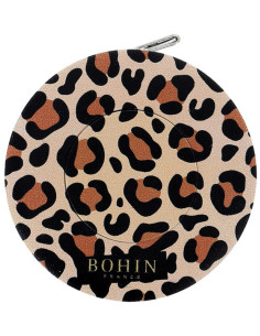 Maßband mit Nähmotiv 150 cm Leopard Bohin 2