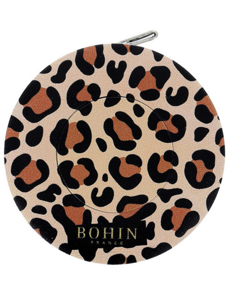 Maßband mit Nähmotiv 150 cm Leopard Bohin