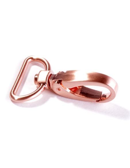 Metallkarabiner 25 mm - Roségold
