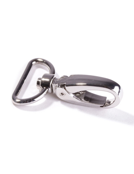 Metallkarabiner 25 mm - Silber