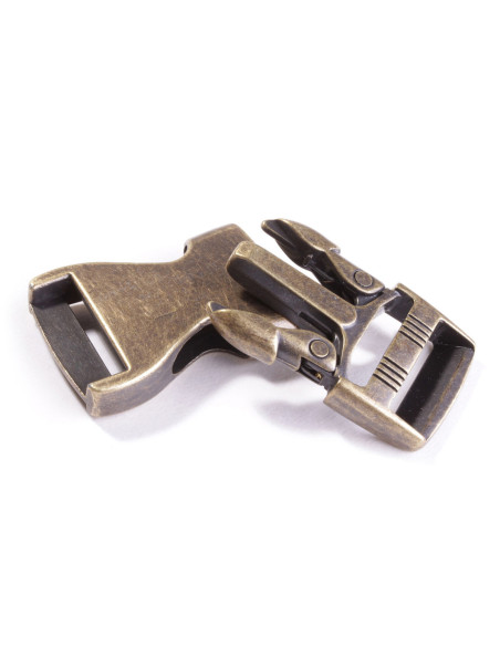 Metallschnalle Banane 25 mm - Bronze