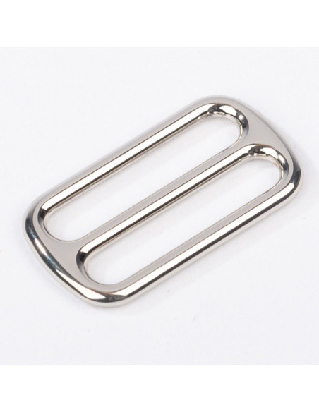 Metallschiebeschnalle - Silber 40 mm