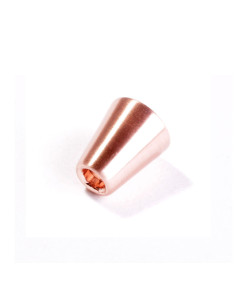 Metallkappen für Kordeln - Roségold