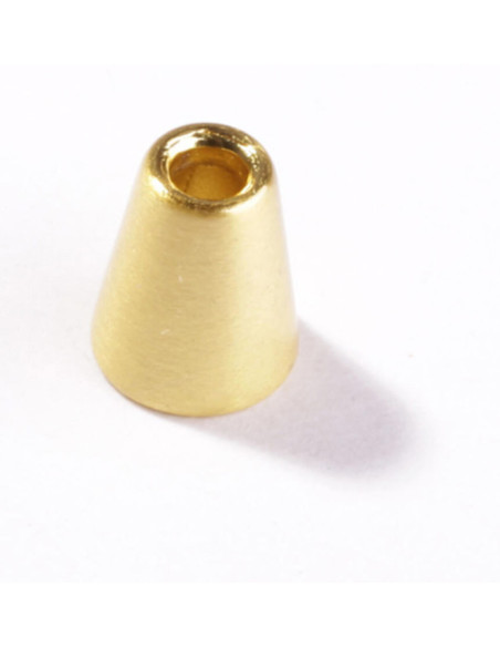 Metallkappen für Kordeln - Gold