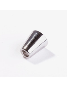 Metallkappen für Kordeln - Silber