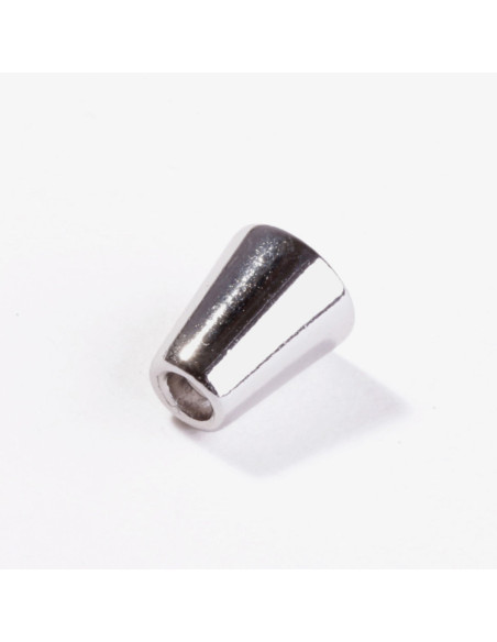 Metallkappen für Kordeln - Silber