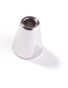 Metallkappen für Kordeln - Silber 2