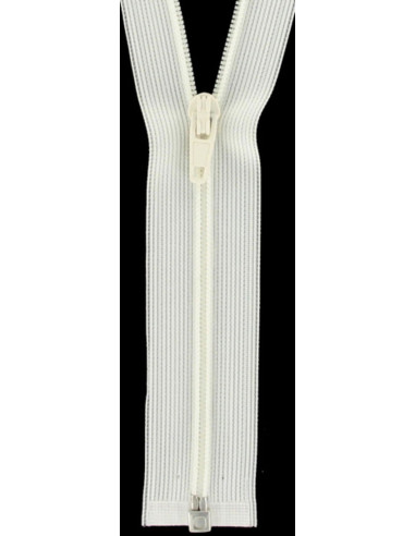 Separater, superfeiner Nylon-Reißverschluss - Off-White