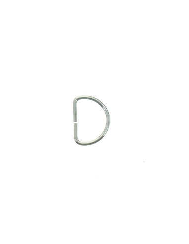 D-Ring 16 mm - Silber