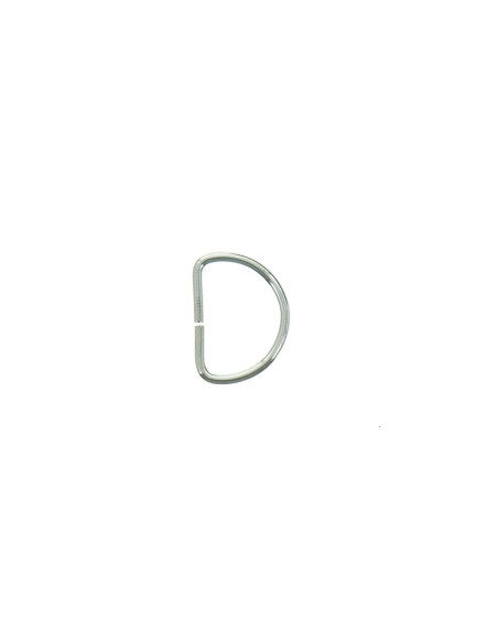 D-Ring 16 mm - Silber