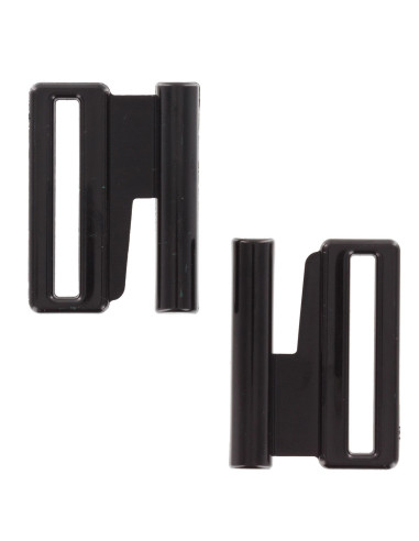 Clips zum Befestigen von Badeanzugträgern - Schwarz - 40 mm