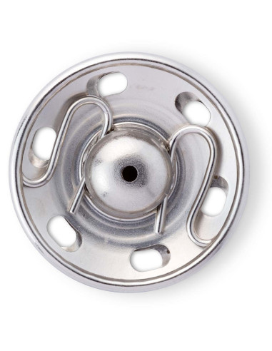 Nähdruckknöpfe 30 mm - Silber