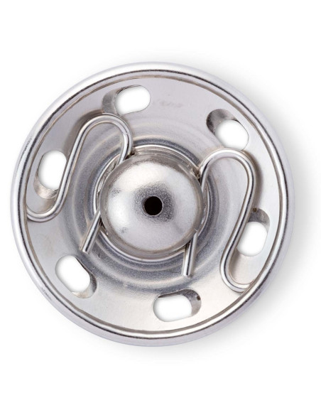 Nähdruckknöpfe 30 mm - Silber