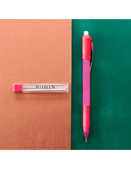 Extra-feiner Kreide-Minenstift Bohin - Rosa Stift