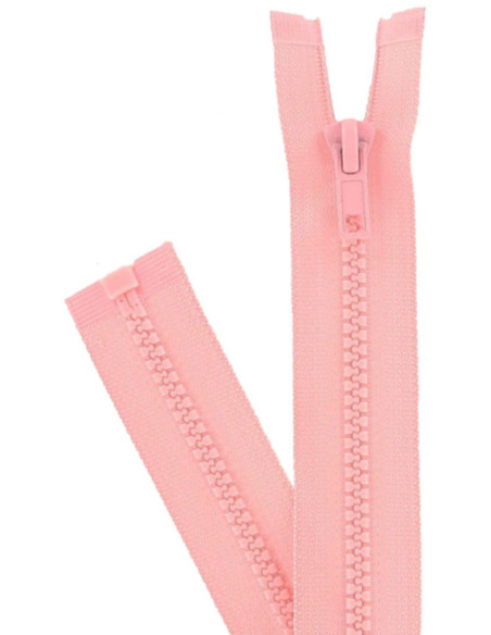 Teilbarer synthetischer Reißverschluss - Rosa