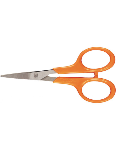 Fiskars Präzisionsschere mit geraden Klingen 10 cm